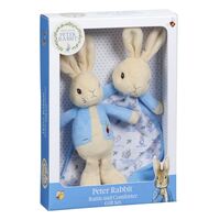 Beatrix Potter Peter Rabbit Rattle & Comforter Gift Set image