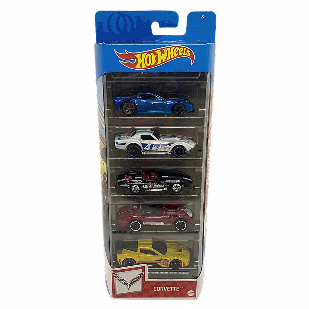 hot wheels 5 pack corvette