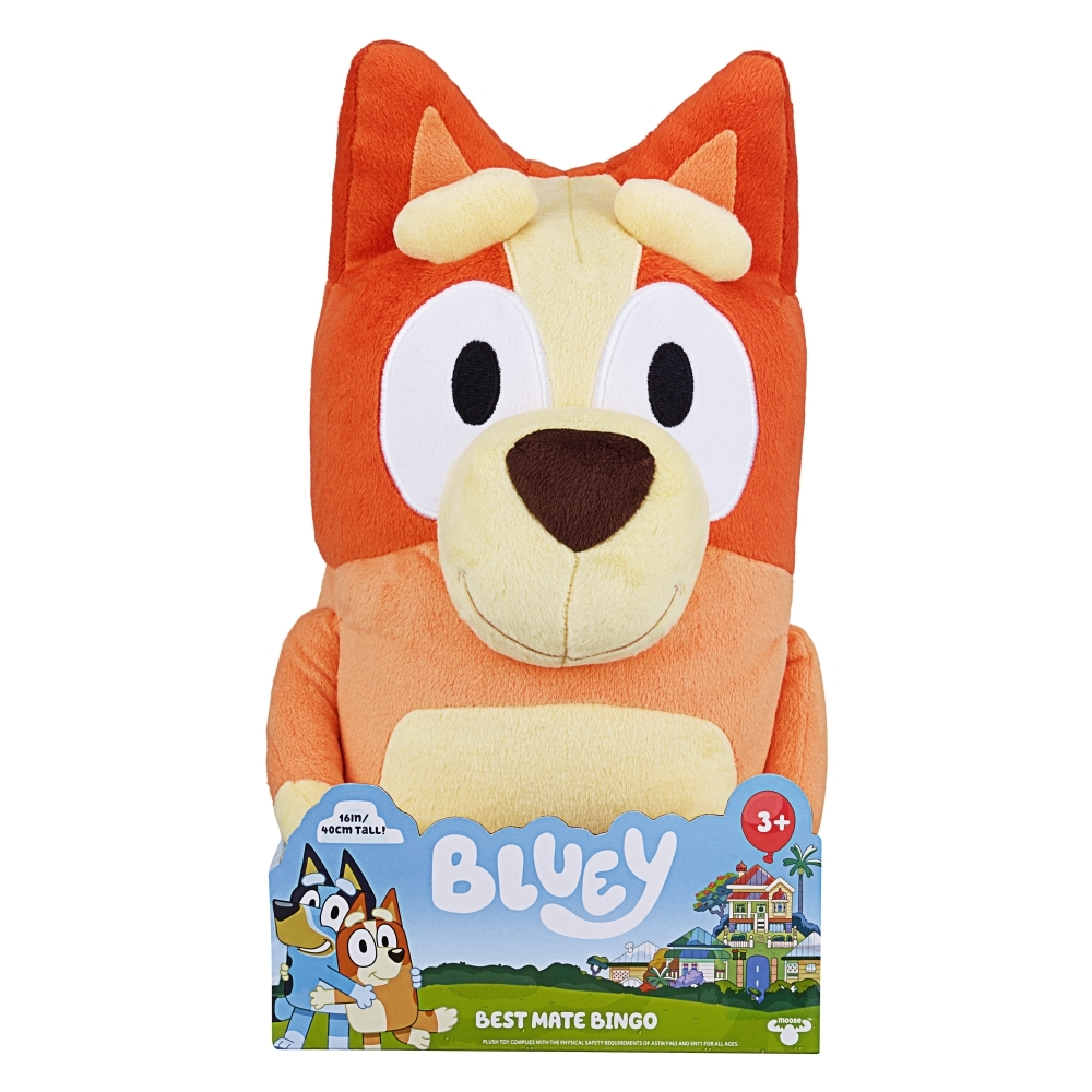 Bluey Best Mate Bingo Plush Toy Large 40cm | True Blue Toys Australia