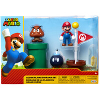 World of Nintendo 2.5" Acorn Plains Diorama Set (5 Figures) image