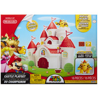 World of Nintendo 2.5" Mushroom Kingdom Castle Playset image