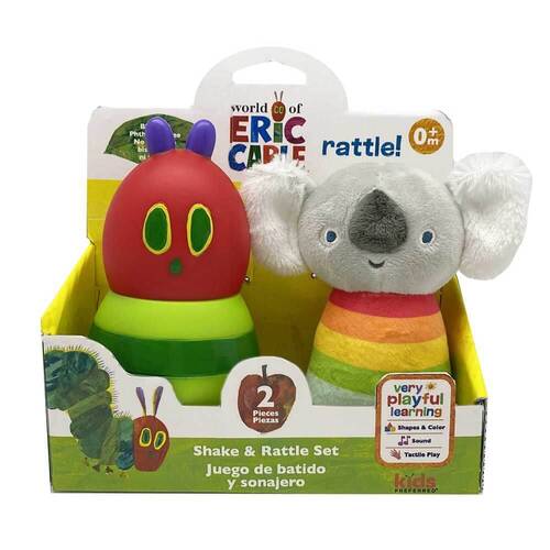 The Very Hungry Caterpillar Shake & Rattle Caterpillar & Koala Rattle Set