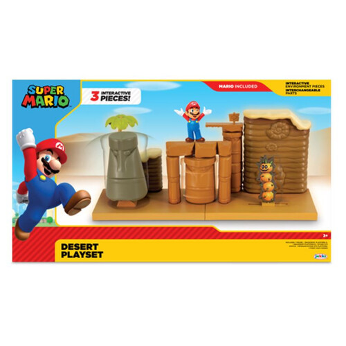 World of Nintendo 2.5" Desert Playset